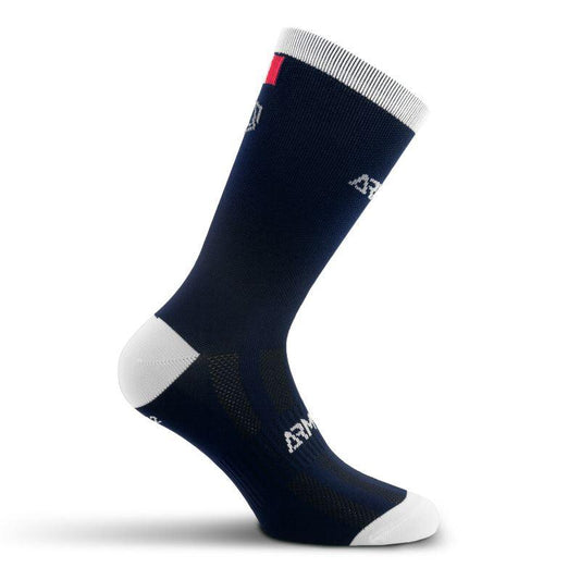 CHAUSSETTES CYCLISME ARMOS TALISMAN BLEU MARINE - MI-HAUTES A-CHAUSETTES SILA SPORTS 35/38 Bleu Marine