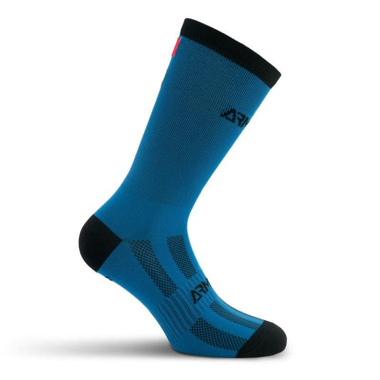 CHAUSSETTES CYCLISME ARMOS TALISMAN BLEU - MI-HAUTES A-CHAUSETTES SILA SPORTS 35/38 bleu