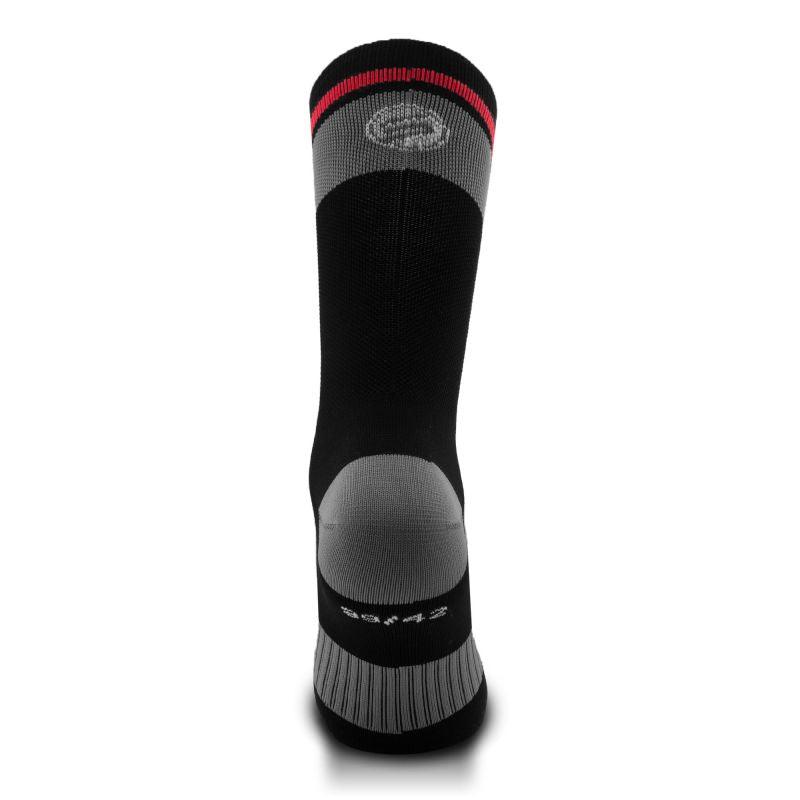 CHAUSSETTES CYCLISME SILASPORT MOZAIK STYLE GRIS - MI-HAUTES A-CHAUSETTES SILA SPORTS