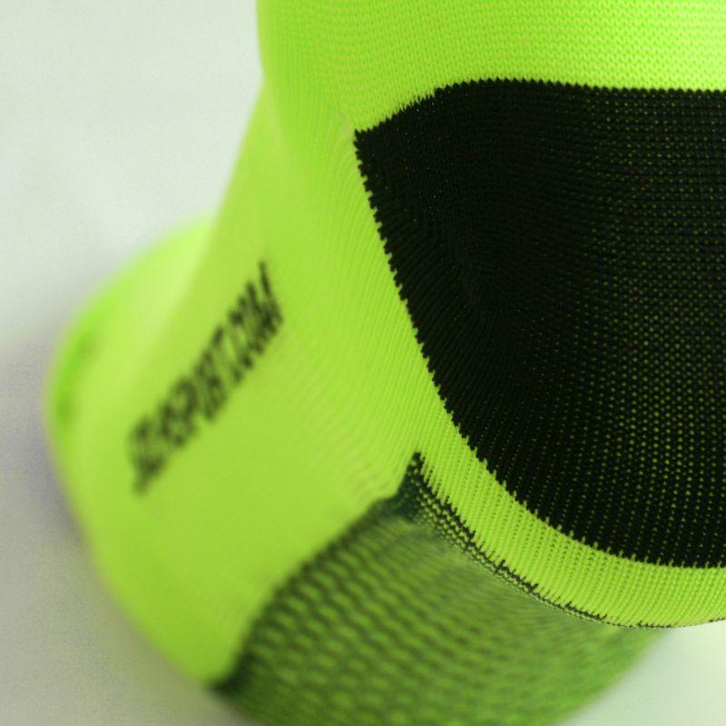 CHAUSSETTES RACING SILA - Courtes JAUNE FLUO / NOIR A-CHAUSSETTES SILA SPORTS