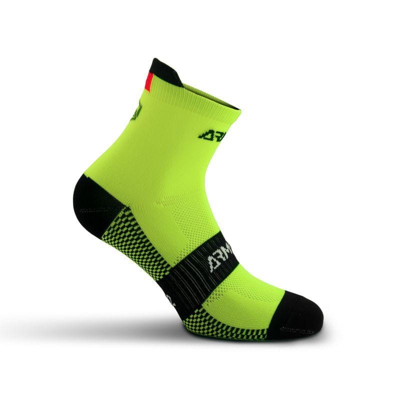 CHAUSSETTES RUNNING ARMOS TALISMAN JAUNE FLUO - COURTES A-CHAUSETTES SILA SPORTS 35/38 Jaune Fluo