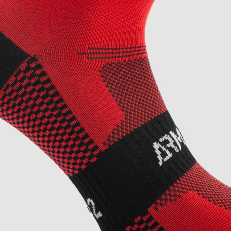 CHAUSSETTES RUNNING ARMOS TALISMAN ROUGE - COURTES A-CHAUSETTES SILA SPORTS