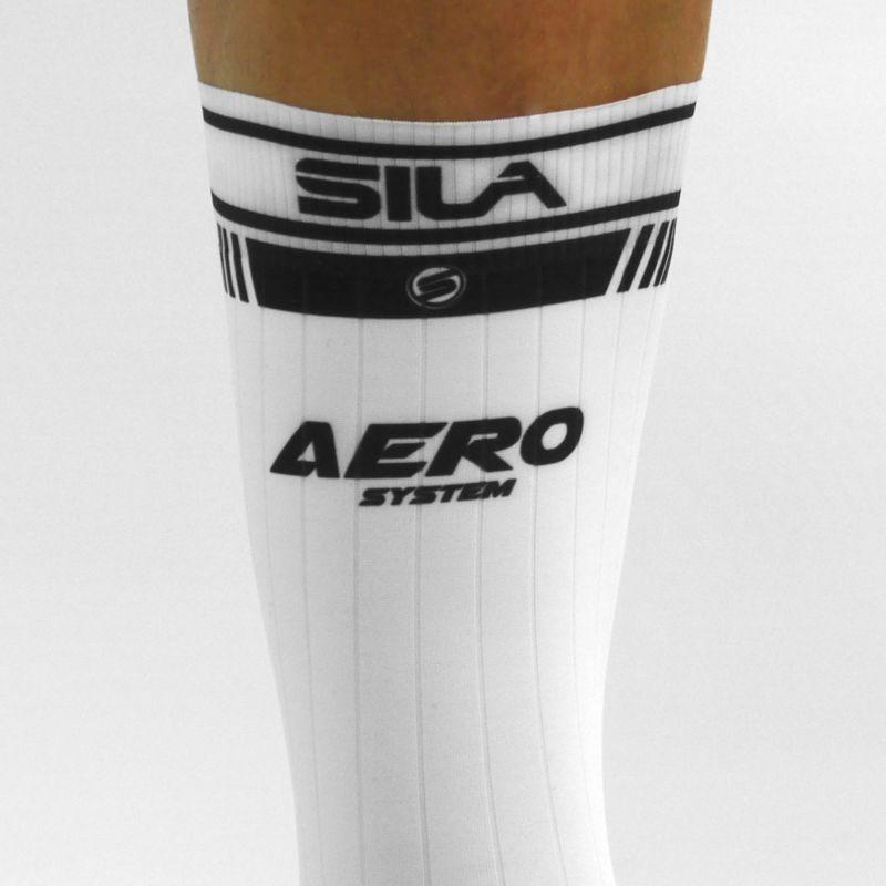 CHAUSSETTES SILA PRO AERO - MI-HAUTES BLANC 1859 A-CHAUSETTES SILA SPORT
