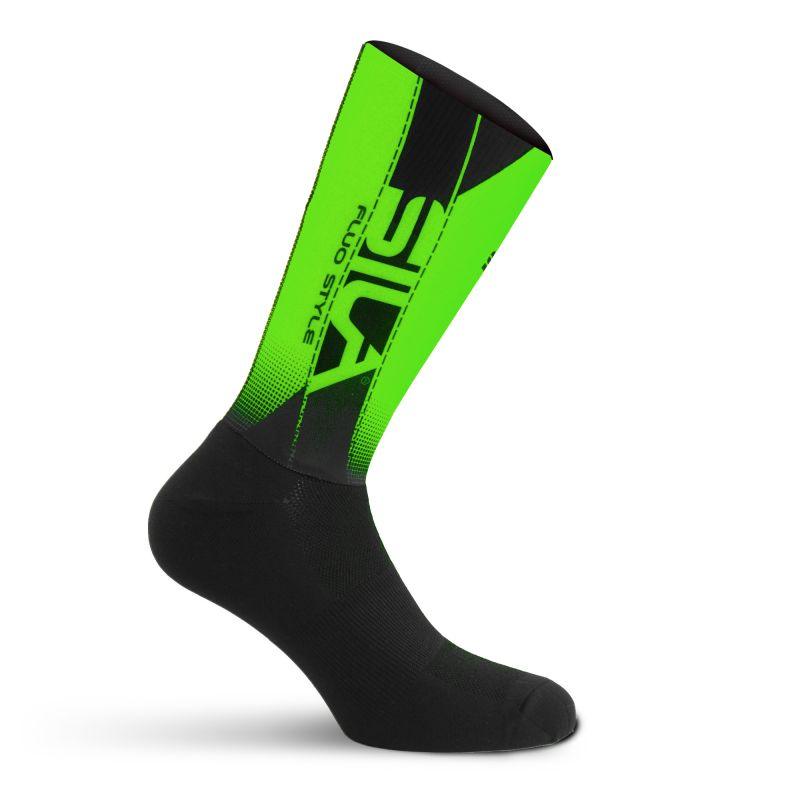 CHAUSSETTES SILA PRO AERO - Mi-hautes VERT 2551 A-CHAUSSETTES SILA SPORTS