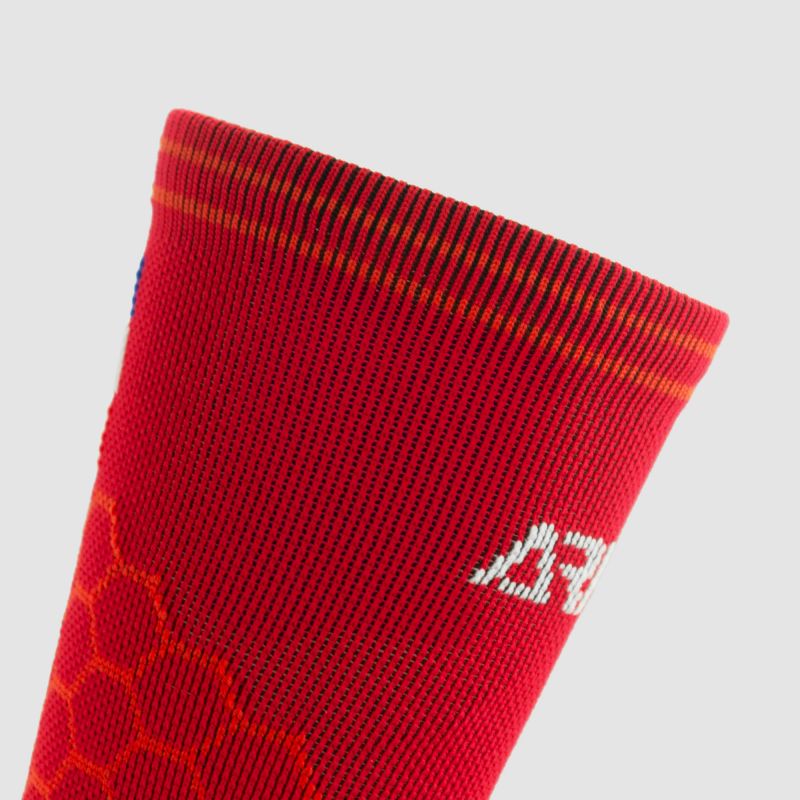 CHAUSSETTES TRAIL ARMOS COMPRESSIO ROUGE A-CHAUSETTES SILA SPORTS