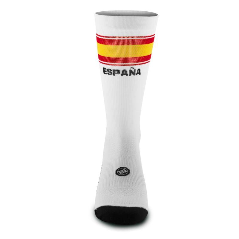 CHAUSSETTES/BAS CYCLISME SILASPORT NATION STYLE 3 ESPANA - MI-HAUTES A-CHAUSETTES SILA SPORTS