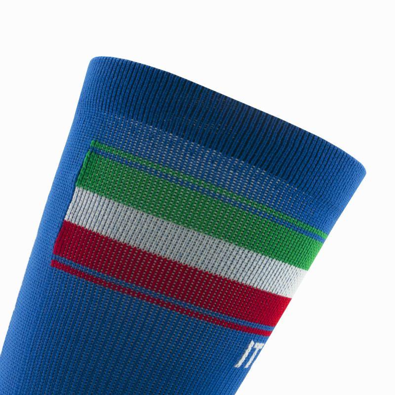 CHAUSSETTES/BAS CYCLISME SILASPORT NATION STYLE 3 ITALIA - MI-HAUTES A-CHAUSETTES SILA SPORTS