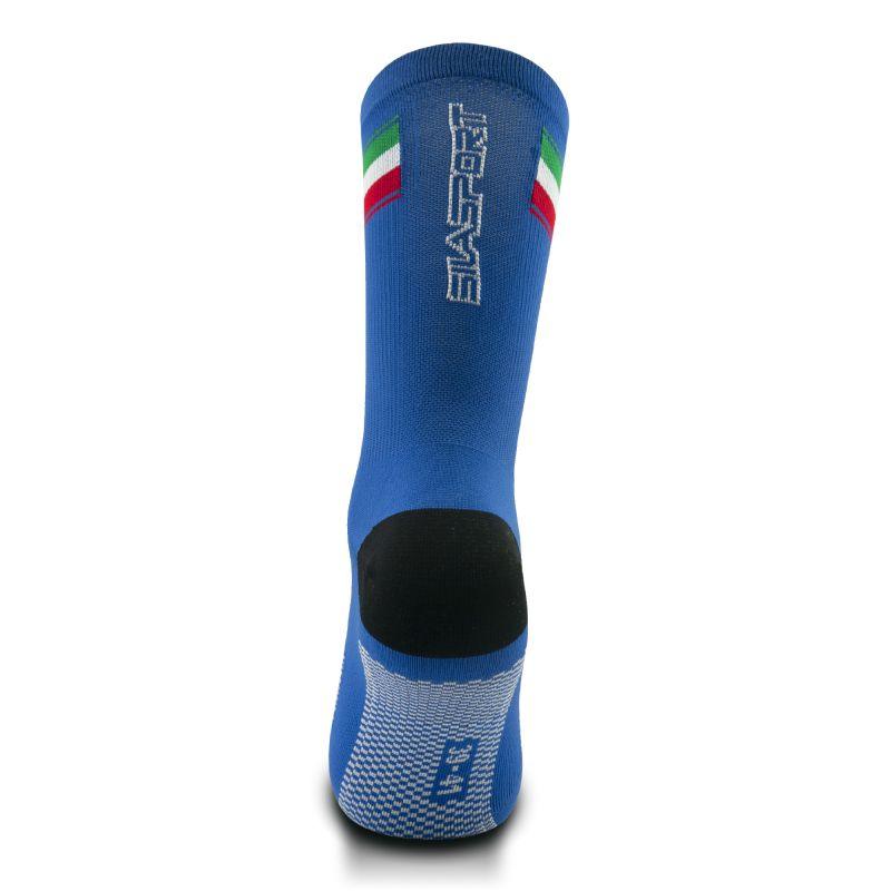 CHAUSSETTES/BAS CYCLISME SILASPORT NATION STYLE 3 ITALIA - MI-HAUTES A-CHAUSETTES SILA SPORTS
