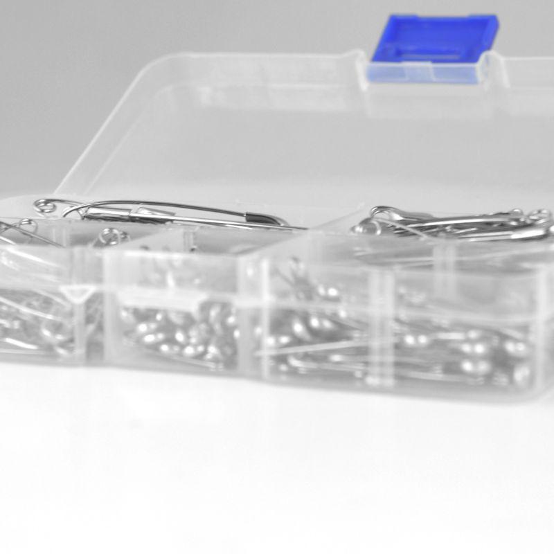 COFFRET EPINGLES à Dossard (220 pcs) 2 MINIMUMS M-ROULEMENT LACTIKS