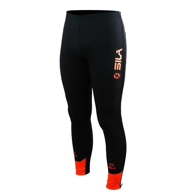 COLLANT D'ÉCHAUFFEMENT ZIP SILA FLUO STYLE 3 ORANGE R-VÊTEMENT SILA SPORT
