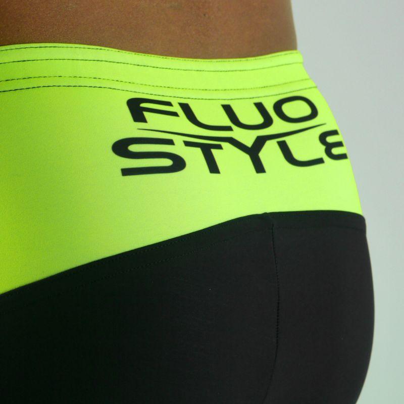 COLLANT D'ÉCHAUFFEMENT ZIP SILA FLUO STYLE 3 PLUS - JAUNE V-COLLANT SILA SPORTS