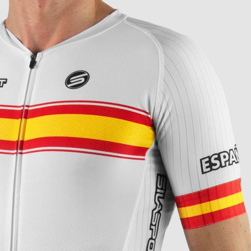 COMBINAISON ROLLER ENFANT SILASPORT ESPANA NATION STYLE 3 MC V-COMBINAISON SILA SPORTS