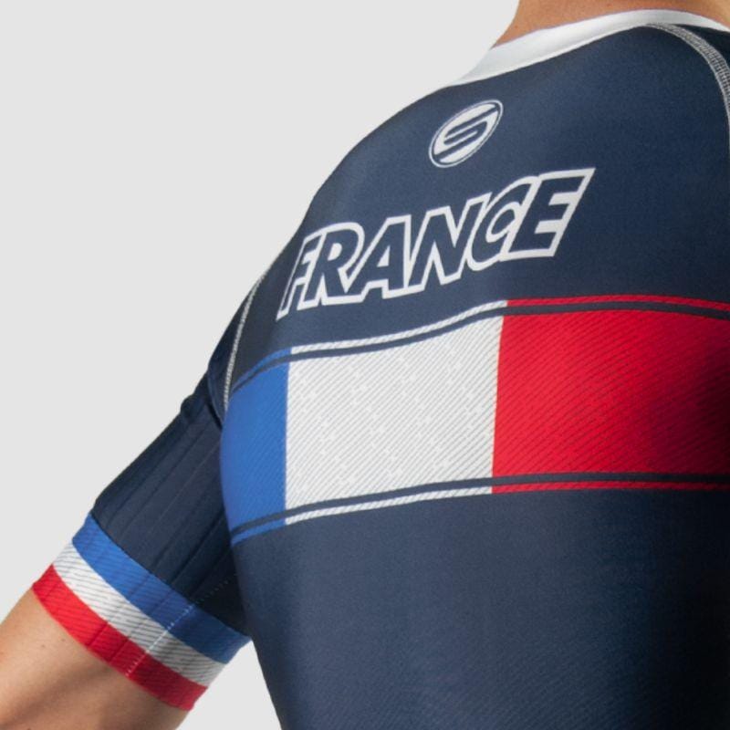 COMBINAISON ROLLER ENFANT SILASPORT FRANCE NATION STYLE 3 MC V-COMBINAISON SILA SPORTS