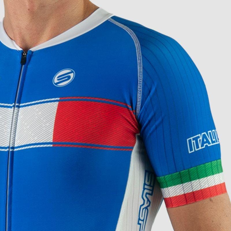 COMBINAISON ROLLER ENFANT SILASPORT ITALIA NATION STYLE 3 MC V-COMBINAISON SILA SPORTS