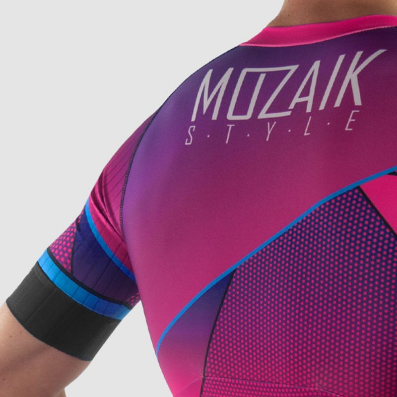 SILASPORT MOZAIK STYLE CHILDREN'S ROLLER SUIT PINK MC 3184