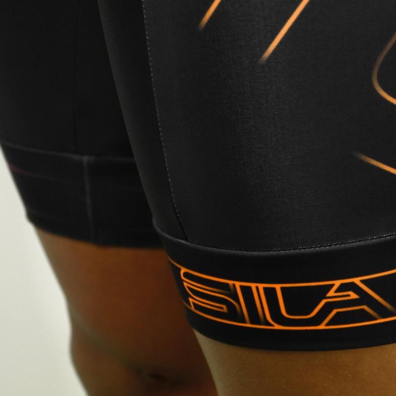 COMBINAISON ROLLER SILA IRON STYLE 2.0 ORANGE - MANCHES COURTES 1451 V-COMBINAISON SILA SPORT