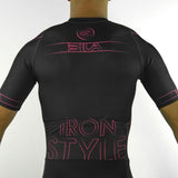 COMBINAISON ROLLER SILA IRON STYLE 2.0 ROSE - MANCHES COURTES 1449 V-COMBINAISON SILA SPORT