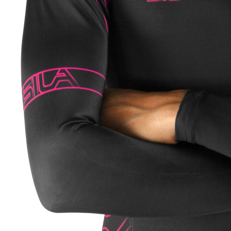 COMBINAISON ROLLER SILA IRON STYLE 2.0 ROSE - MANCHES LONGUES 1823 V-COMBINAISON SILA SPORT