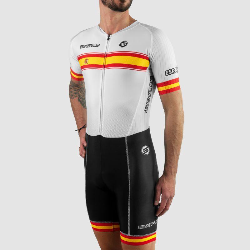 COMBINAISON ROLLER SILASPORT ESPANA NATION STYLE 3 MC V-COMBINAISON SILA SPORTS