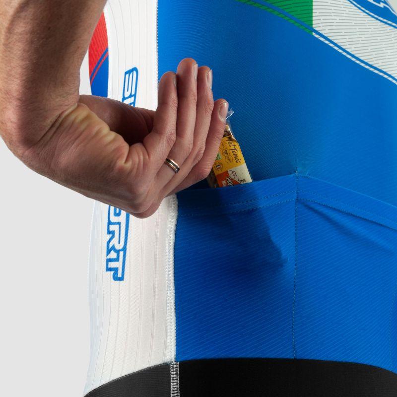 COMBINAISON ROLLER SILASPORT ITALIA NATION STYLE 3 MC V-COMBINAISON SILA SPORTS