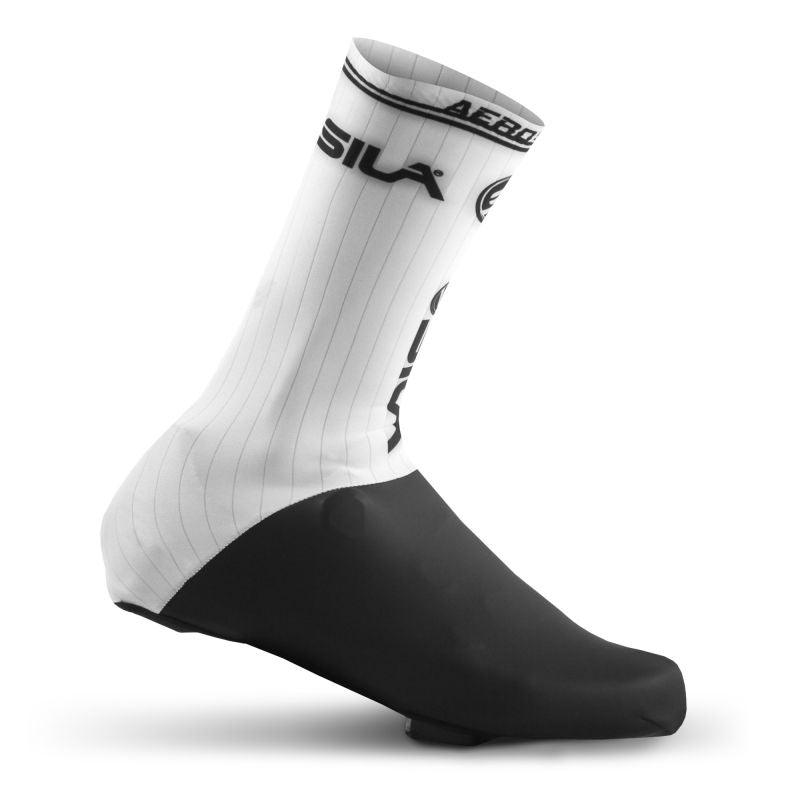 COUVRE CHAUSSURES PRO AERO SILA Lycra - Blanc 2427 A-COUVRE CHAUSSURES SILA SPORT