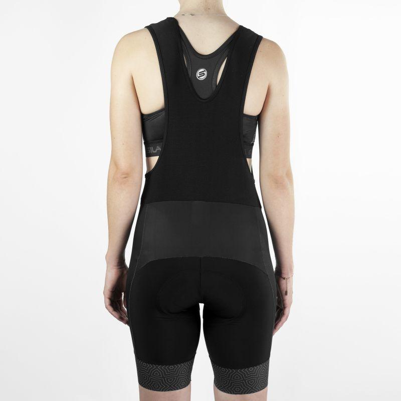 CUISSARD CYCLISME FEMME SILA AZALEA STYLE - NOIR Référence 2934 V-CUISSARD SILA SPORTS