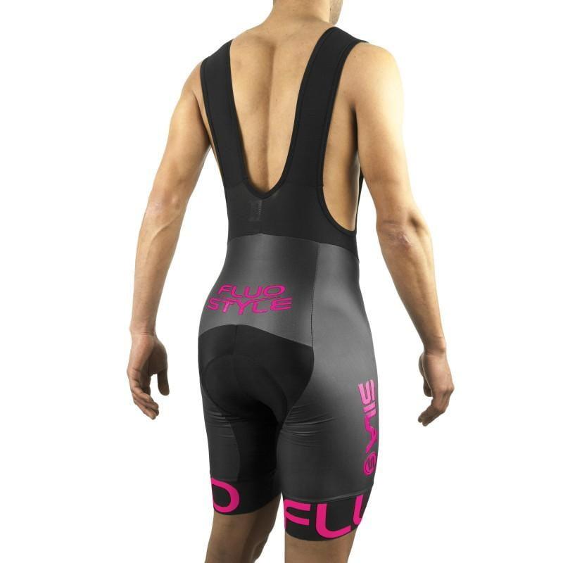 CUISSARD CYCLISME SILA FLUO STYLE 3 ROSE - 1236 V-CUISSARD SILA SPORT