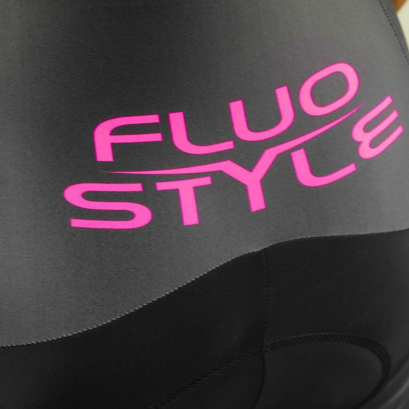 CUISSARD CYCLISME SILA FLUO STYLE 3 ROSE - 1236 V-CUISSARD SILA SPORT