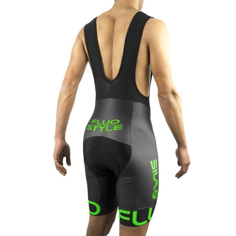 CUISSARD CYCLISME SILA FLUO STYLE 3 VERT - 1235 V-CUISSARD SILA SPORT