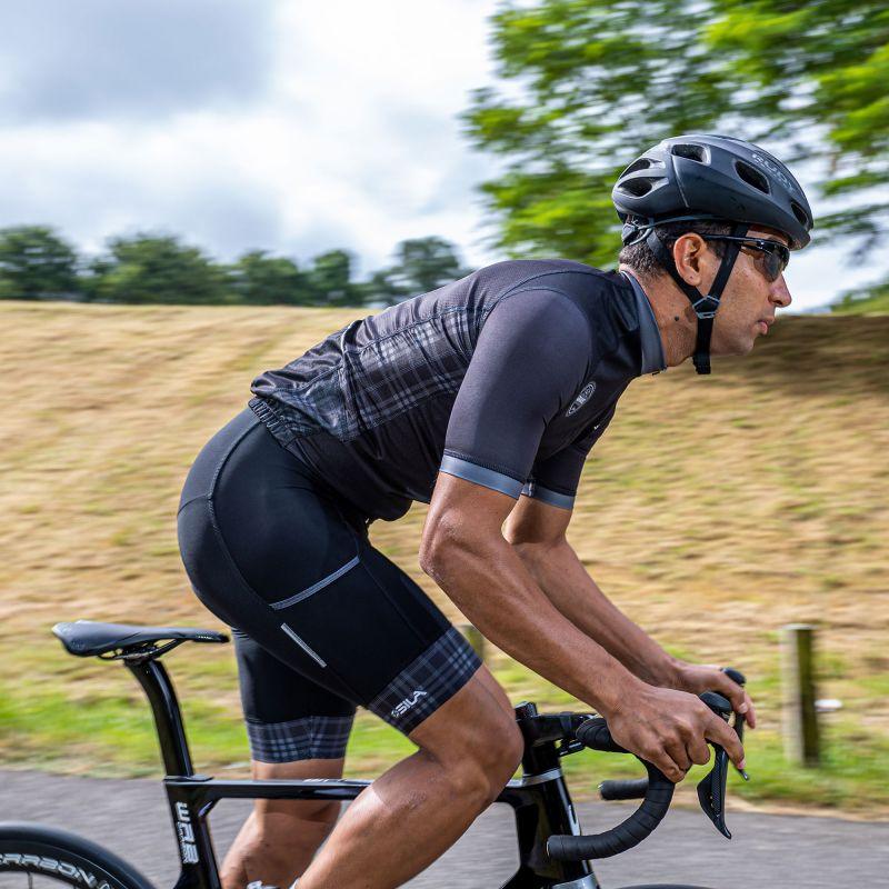 CUISSARD CYCLISME SILA GRAVEL STYLE – GRENAT Référence 2918 - - Rouge/GRENAT V-CUISSARD SILA SPORT