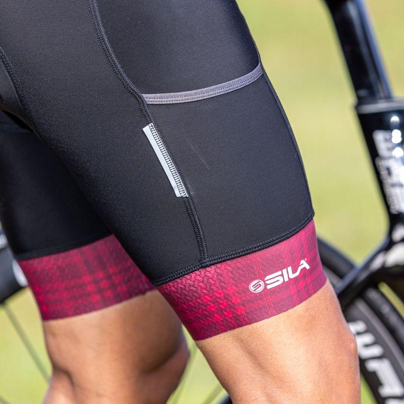 CUISSARD CYCLISME SILA GRAVEL STYLE – GRIS Référence 2917 - M - Gris V-CUISSARD SILA SPORT