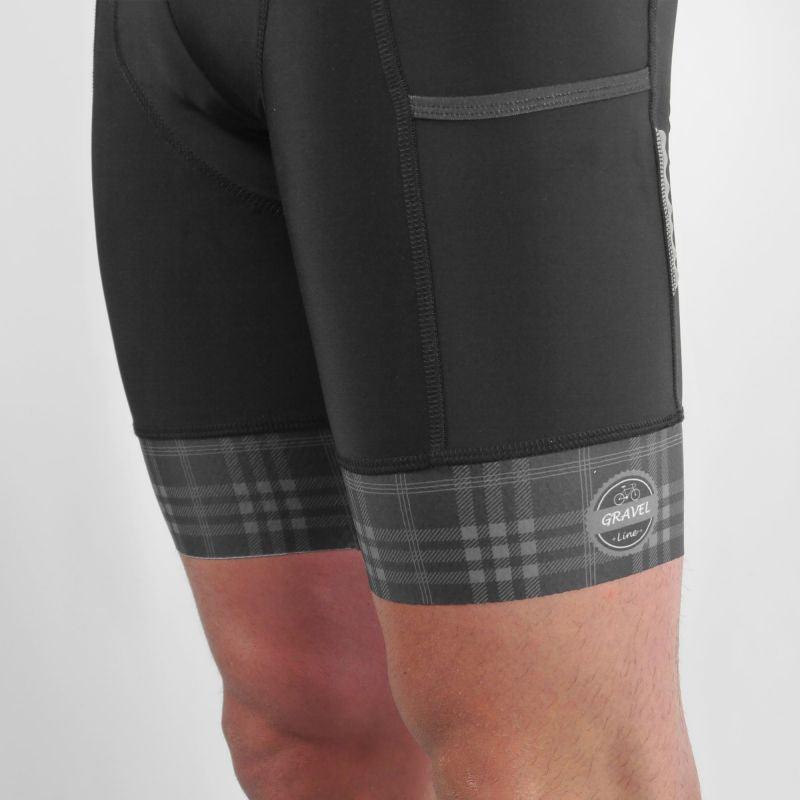 CUISSARD CYCLISME SILA GRAVEL STYLE – GRIS Référence 2917 - M - Gris V-CUISSARD SILA SPORT