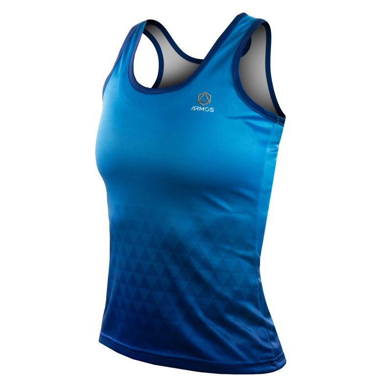 DEBARDEUR RUNNING FEMME ARMOS DANA BLEU T-DÉBARDEUR SILA SPORTS XS BLEU