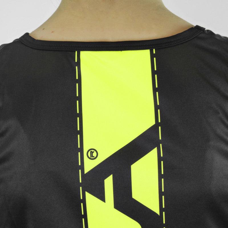 DÉBARDEUR RUNNING FEMME - SILA FLUO STYLE 3 JAUNE 1710 T-DÉBARDEUR SILA SPORT