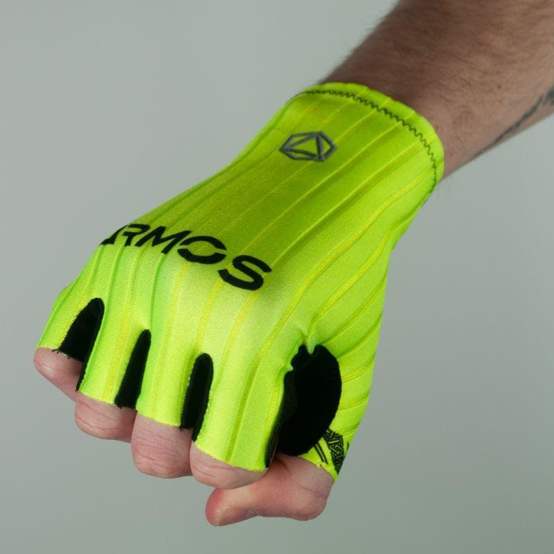 GANTS COURTS ARMOS PRO AERO CHRONO JAUNE FLUO A-GANTS SILA SPORTS