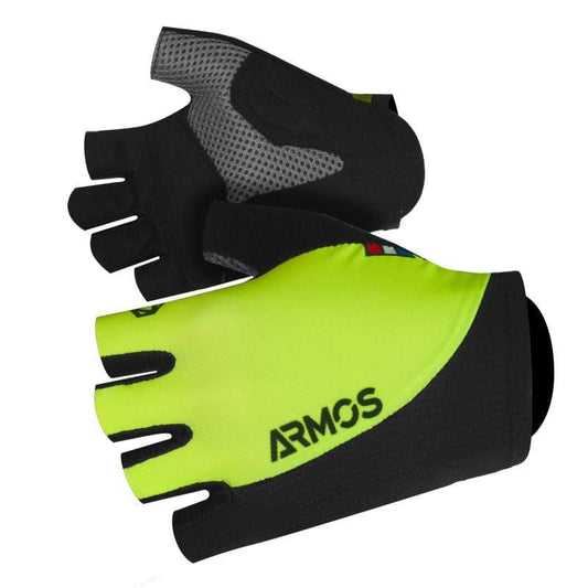 GANTS COURTS ARMOS ROAD PRO RACE JAUNE FLUO A-GANTS SILA SPORTS XS JAUNE FLUO