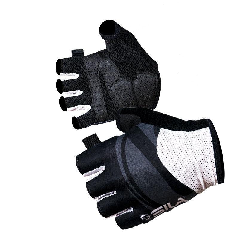 GANTS COURTS ETE SILA - NOIR / BLANC Référence 207 A-GANTS SILA SPORT