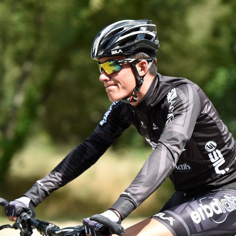 GANTS COURTS ETE SILA - NOIR / BLANC Référence 207 A-GANTS SILA SPORT