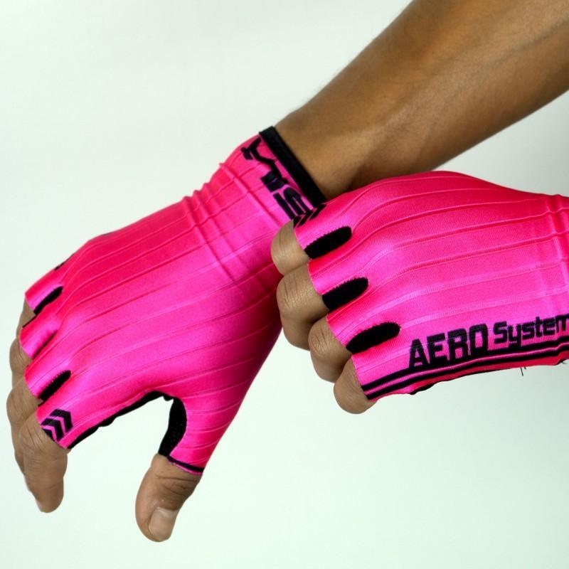 GANTS COURTS PRO AERO SILA - ROSE FLUO 1509 A-GANTS SILA SPORT