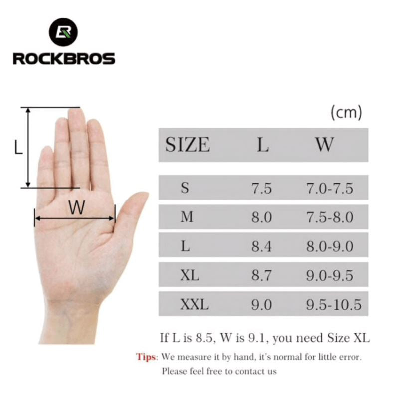 GANTS LONG MTB ROCKBROS - ZIP THERMIQUE Bleu Marine Référence 1595 A-GANTS LONG SILA SPORT