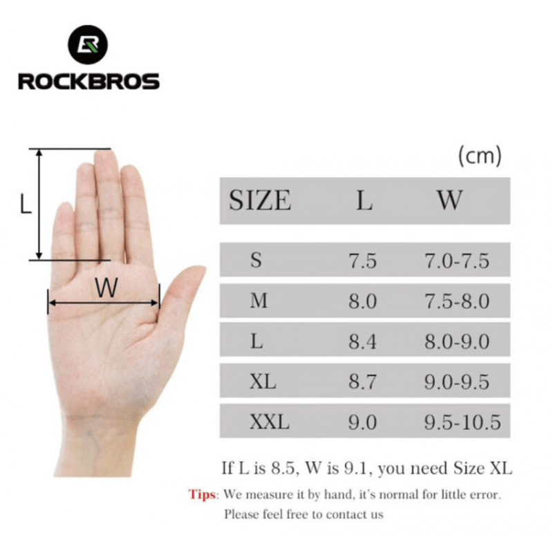 GANTS LONG MTB ROCKBROS - ZIP THERMIQUE Bleu Référence 1400 - - Bleu A-GANTS LONG SILA SPORT