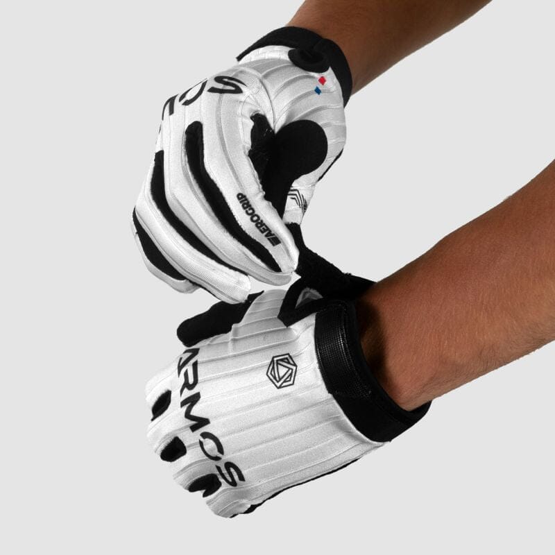 GANTS LONGS ARMOS PRO AEROGRIP BLANC A-GANTS LONG SILA SPORT