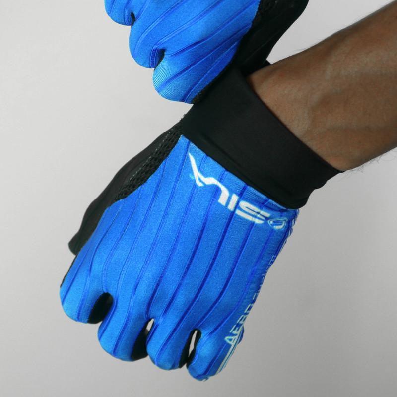 GANTS LONGS PRO AERO SILA - BLEU 1657 A-GANTS LONG SILA SPORT