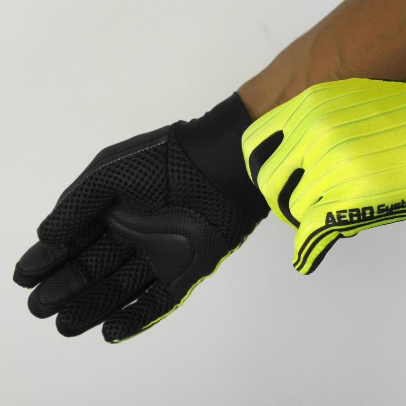GANTS LONGS PRO AERO SILA - JAUNE FLUO 1655 A-GANTS LONG SILA SPORT