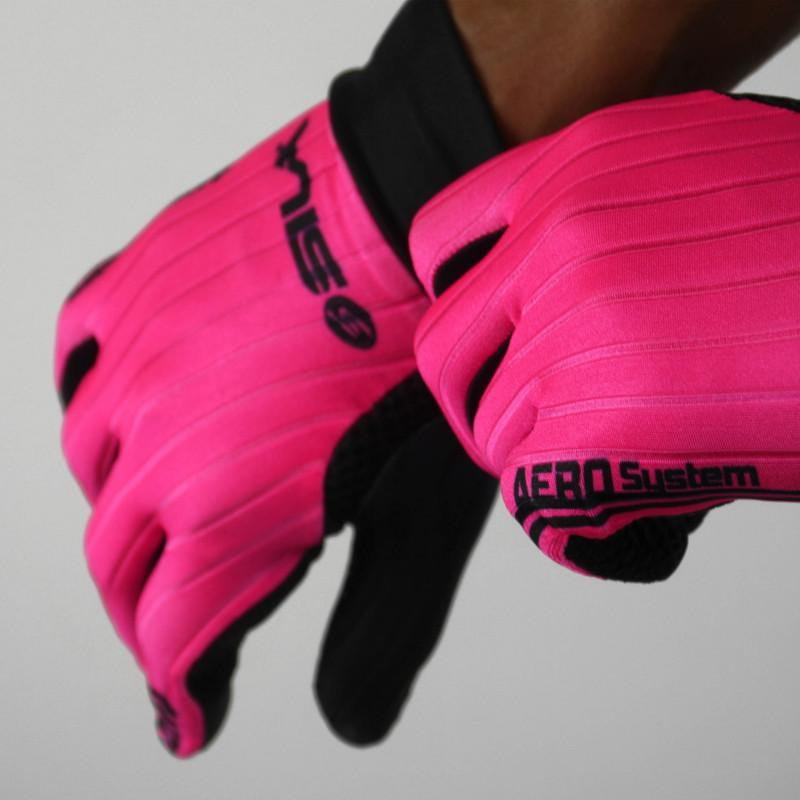 GANTS LONGS PRO AERO SILA - ROSE FLUO 1656 A-GANTS LONG SILA SPORT