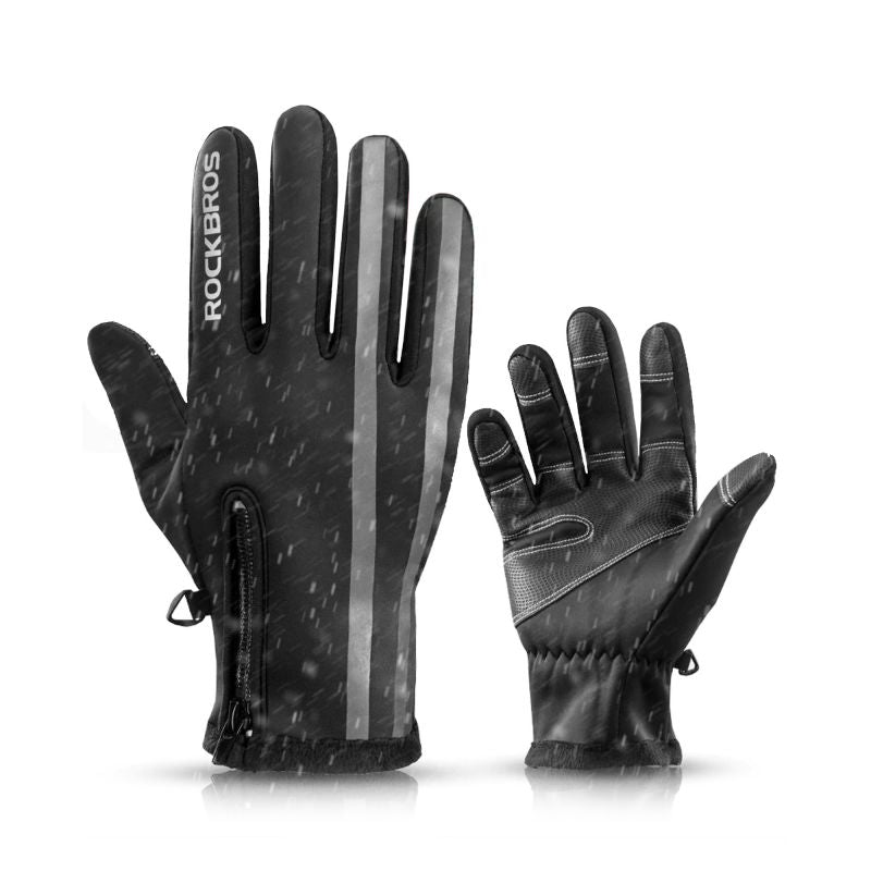 Rockbros Warmer Thermal Long Gloves - Black 2785