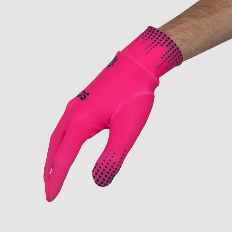GANTS RUNNING HIVER ARMOS ROSE FLUO A-GANTS LONG SILA SPORT