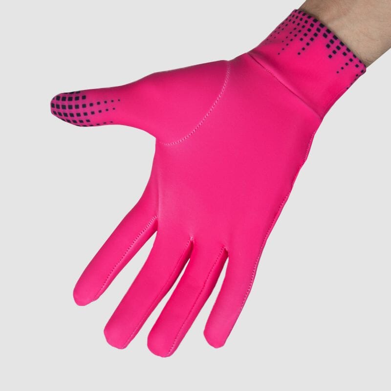GANTS RUNNING HIVER ARMOS ROSE FLUO A-GANTS LONG SILA SPORT