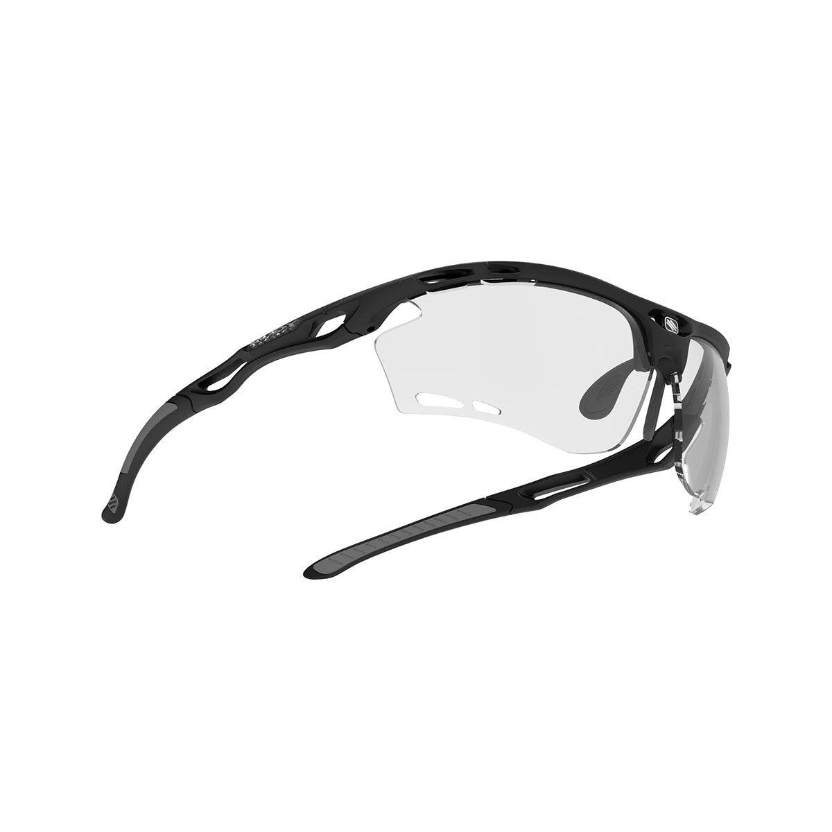 LUNETTES PROPULSE CADRE NOIR MAT PROPULSE ET VERRES PHOTOCHROMIQUES TRANSPARENTS À NOIRS IMPACTX-2SKU SP627306-0000 LUNETTE RUDY PROJECT