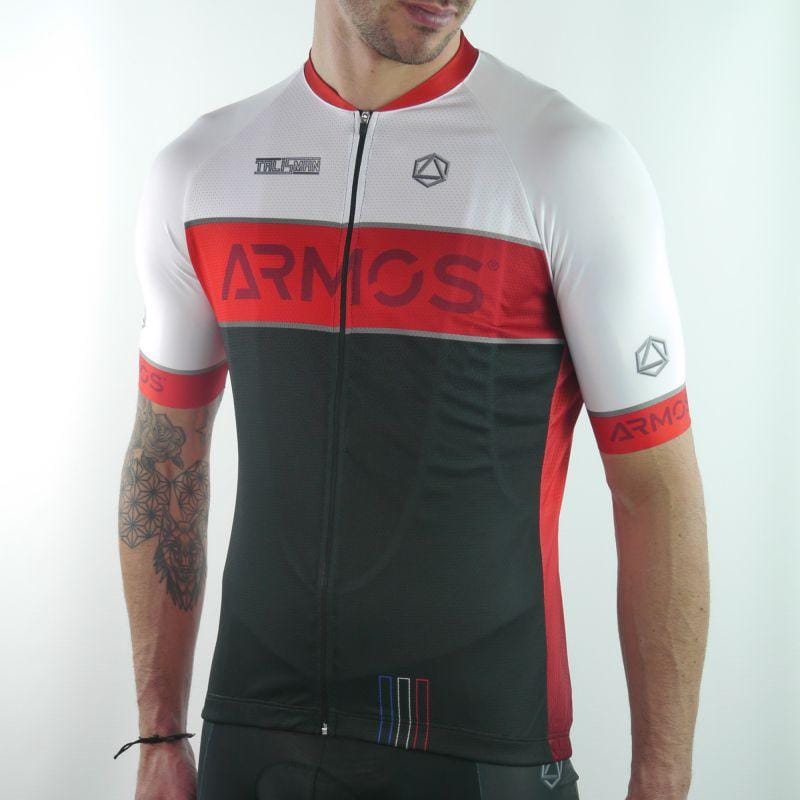 MAILLOT ARMOS TALISMAN ROUGE MC V-MAILLOT SILA SPORTS